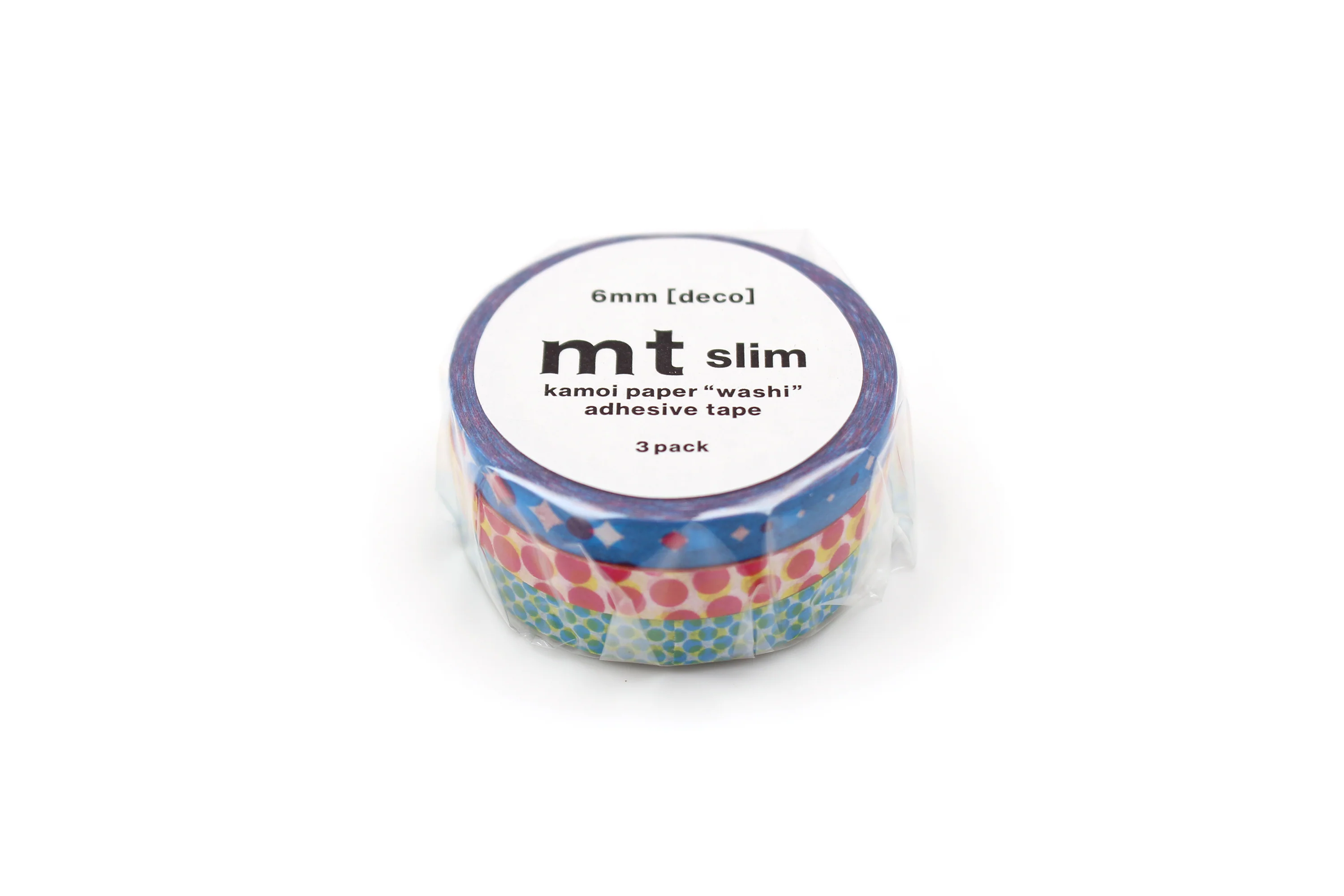 MT Slim Deco Washi Tape - Moire - Image 3