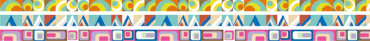 MT Slim Deco Washi Tape - Retro - Image 2