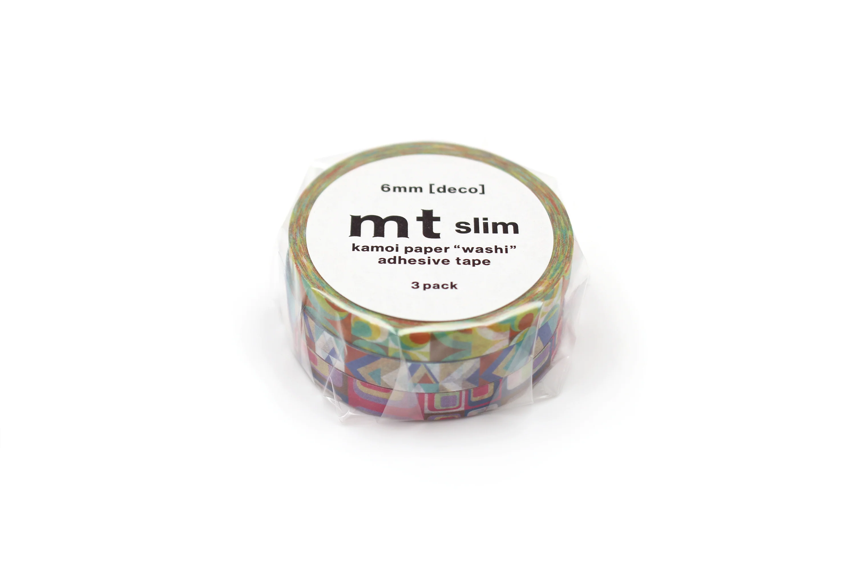 MT Slim Deco Washi Tape - Retro - Image 3