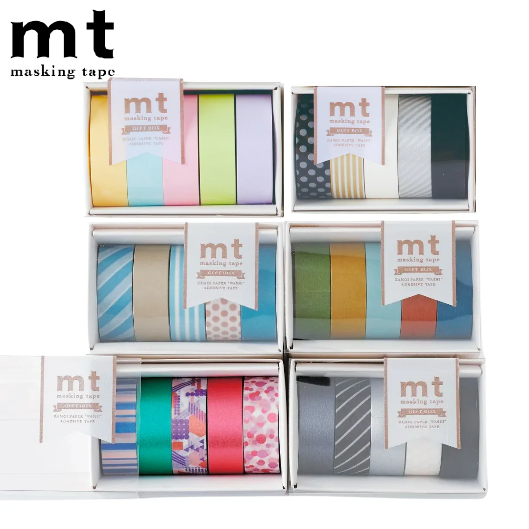 MT Tape Giftbox 5 In 1 - Monotone 3 - Image 2