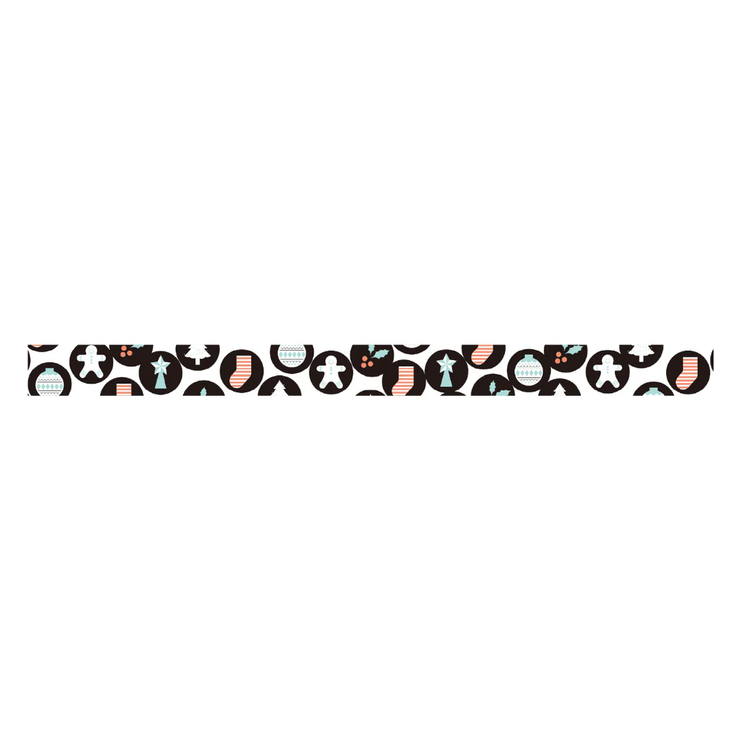 MT Tape Washi Tape - Christmas Motif Dot - Image 4