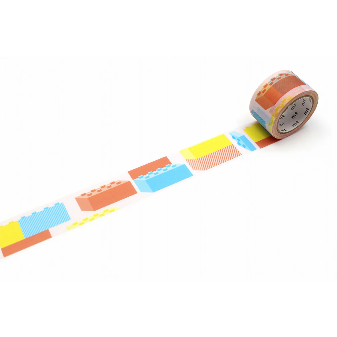MT KakuKaku Write And Draw Washi Tape - Blocks - Image 2