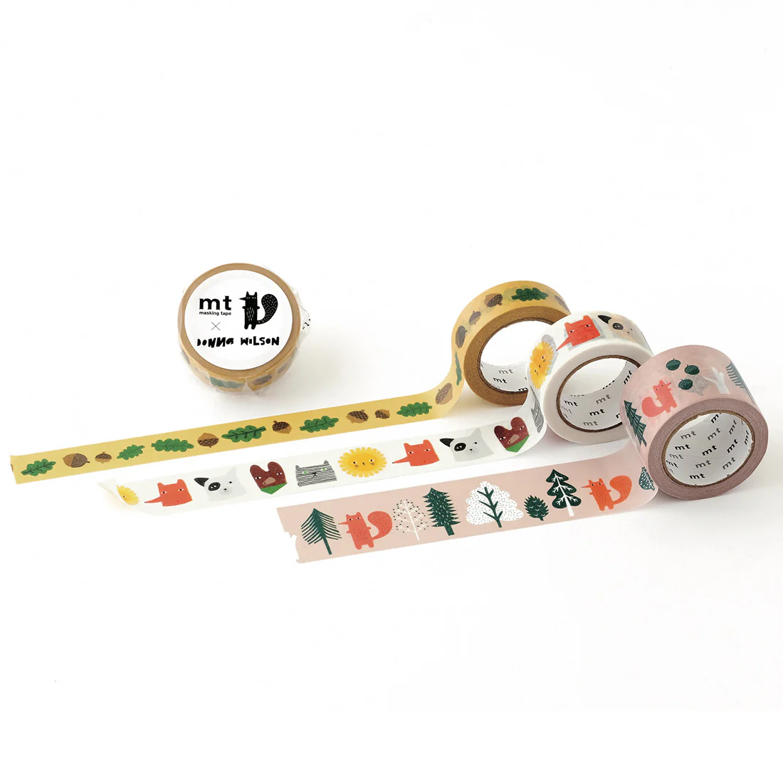 MT x Donna Wilson Washi Tape Leaves And Acorns - Image 4