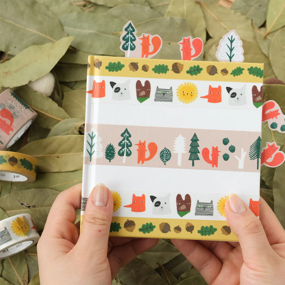 MT x Donna Wilson Washi Tape Leaves And Acorns - Image 5