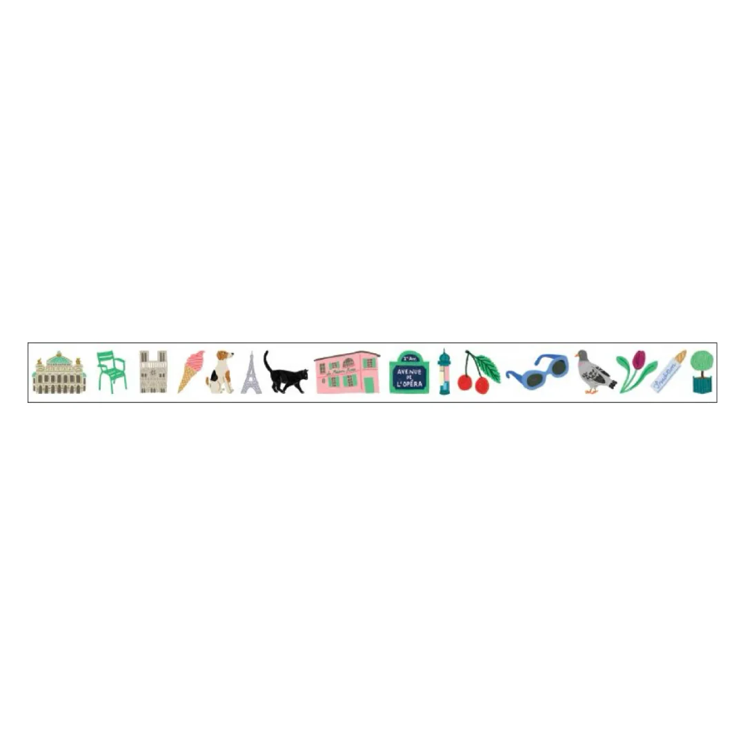 MT x Léa Maupetit Washi Tape - Paris - Image 3