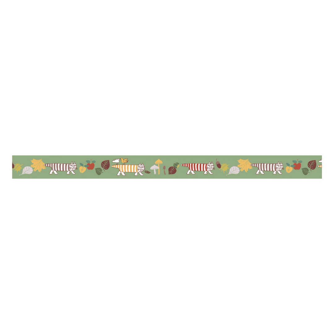 MT x Lisa Larson Washi Tape - Autumn Mikey - Image 4