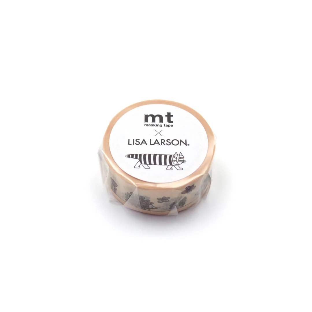 MT x Lisa Larson Washi Tape - Hedgehog Garden - Image 3