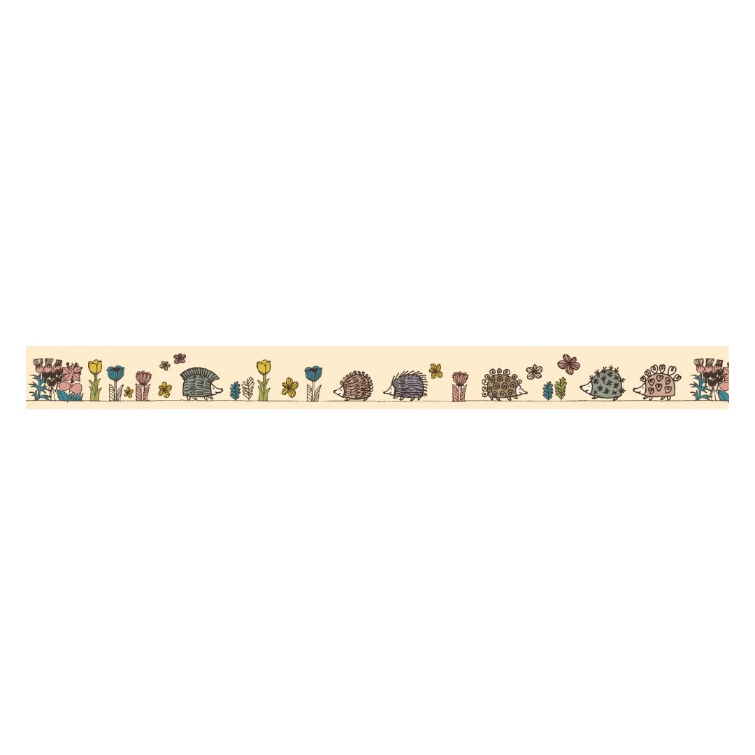 MT x Lisa Larson Washi Tape - Hedgehog Garden - Image 4