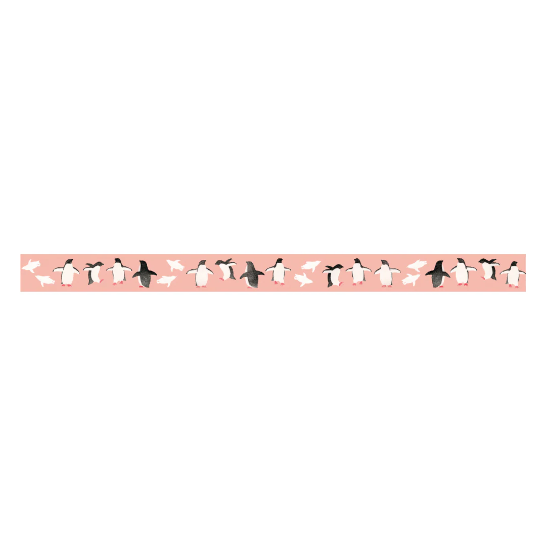 MT x Maruichikyu Washi Tape - Adelie Penguin - Image 4