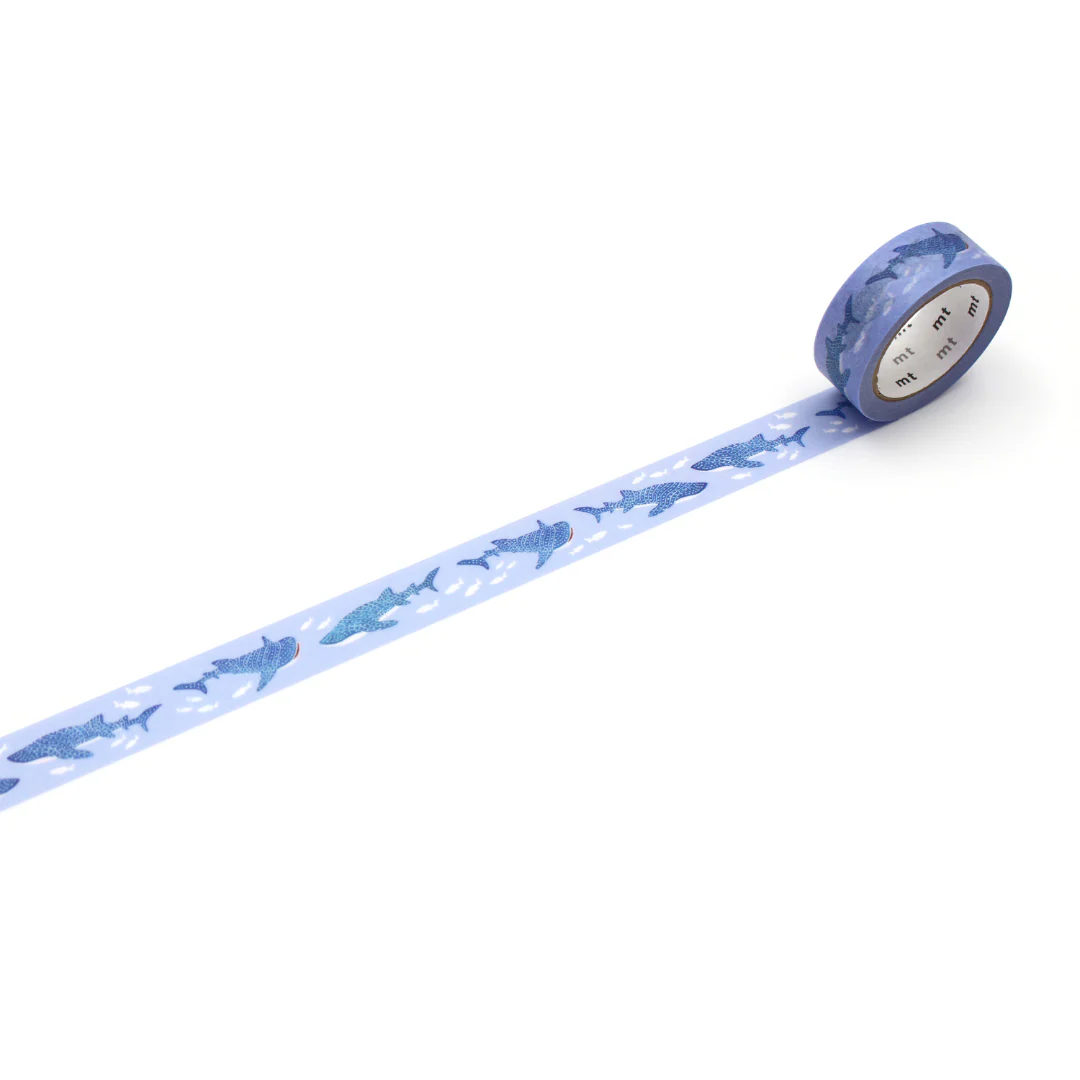 Mt x Maruichikyu Washi Tape - Whale Shark - Image 2