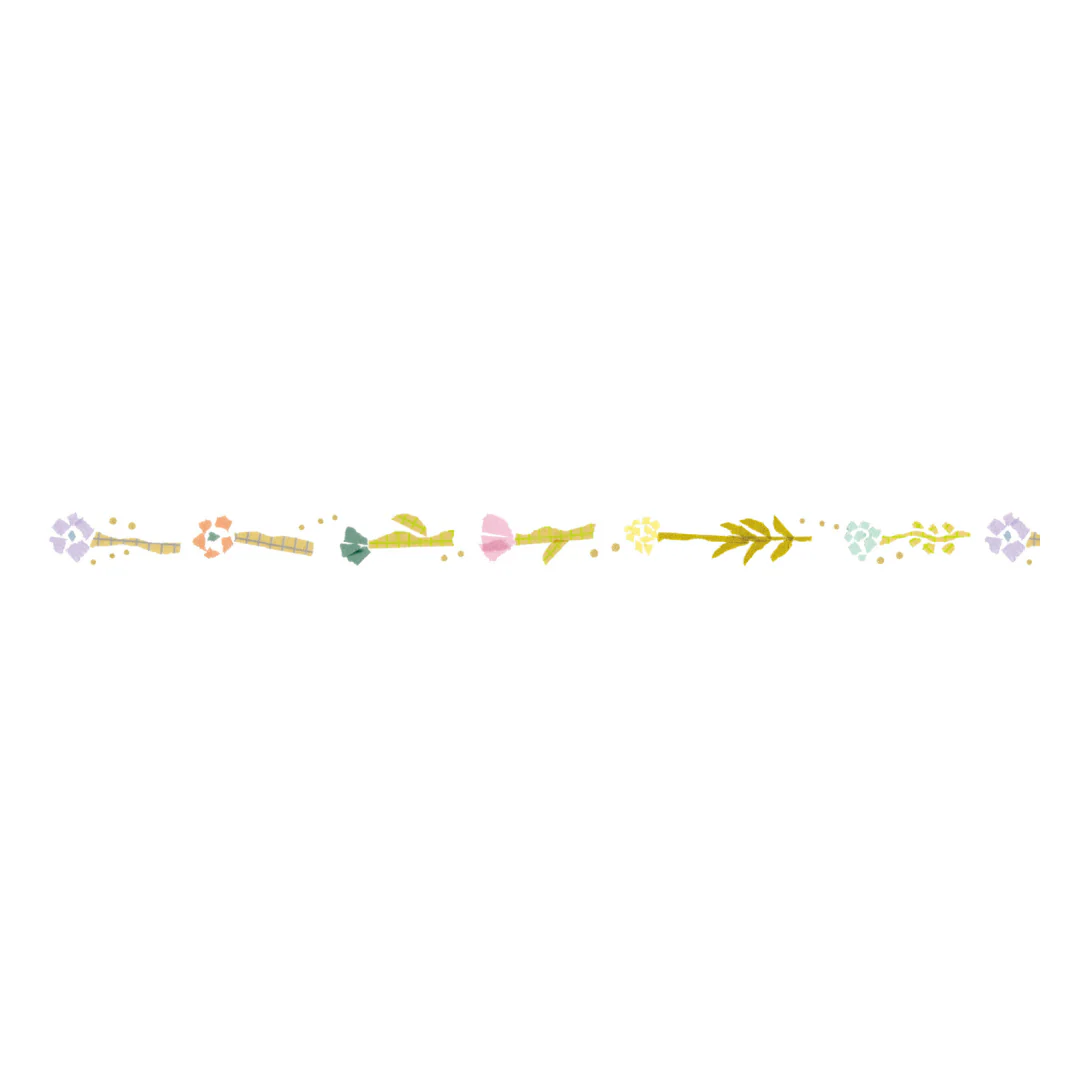 MT × Miki Tamura Washi Tape - Hanahana - Image 3