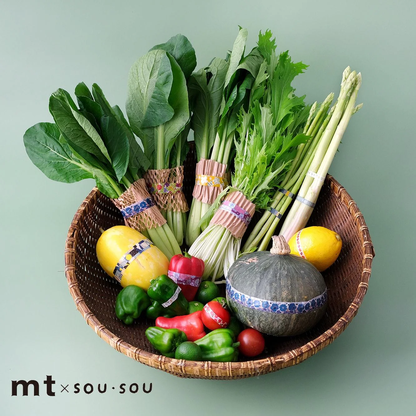 MT x SOU・SOU Washi Tape - Floral Embroidery - Image 5
