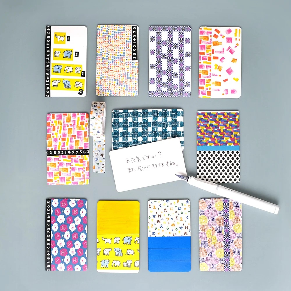 MT x SOU・SOU Washi Tape Kiku Zukushi - Image 5