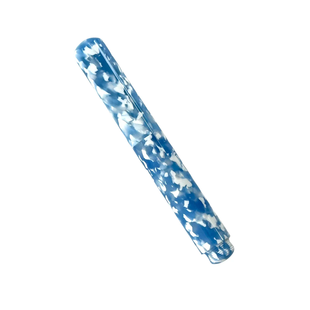 Onishi Hand Made POCKET Fountain Pen (NEW!) - Sora Blue - Image 5