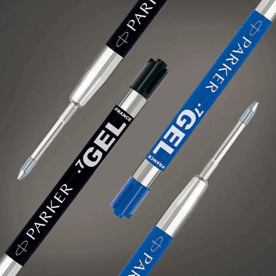 Parker Eco Refill PL Gel Ball Medium 0.7 - Black (Pack of 2) - Image 6