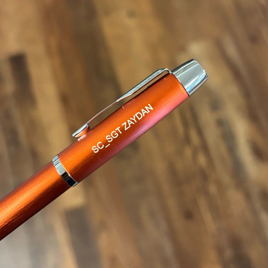 Parker IM Premium Fountain Pen - Big Red with Chrome Trims - Image 4