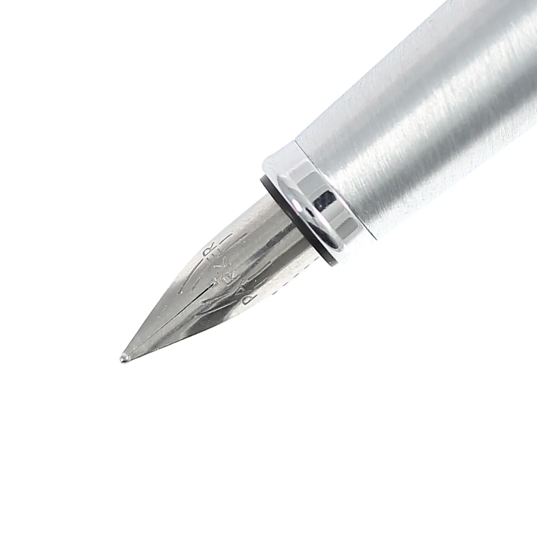 Parker IM Premium Fountain Pen - Matte Black with Chrome Trims - Image 5