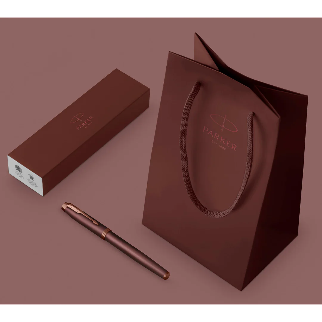 Parker IM PROFESSIONAL Fountain Pen - Monochrome Burgundy - Image 16