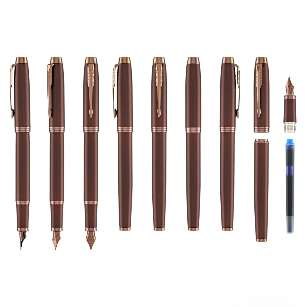 Parker IM PROFESSIONAL Fountain Pen - Monochrome Burgundy - Image 17