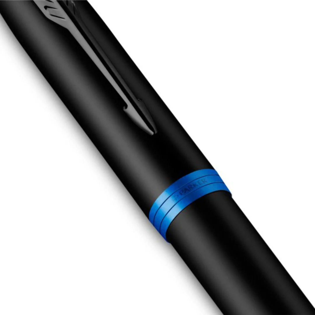 Parker IM PROFESSIONAL Vibrant Ring BT Rollerball Pen Marine Blue - Image 5