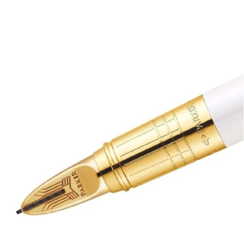 Parker Ingenuity Small Pearl & Metal Gold Trim 5th Technology Pen - Image 7