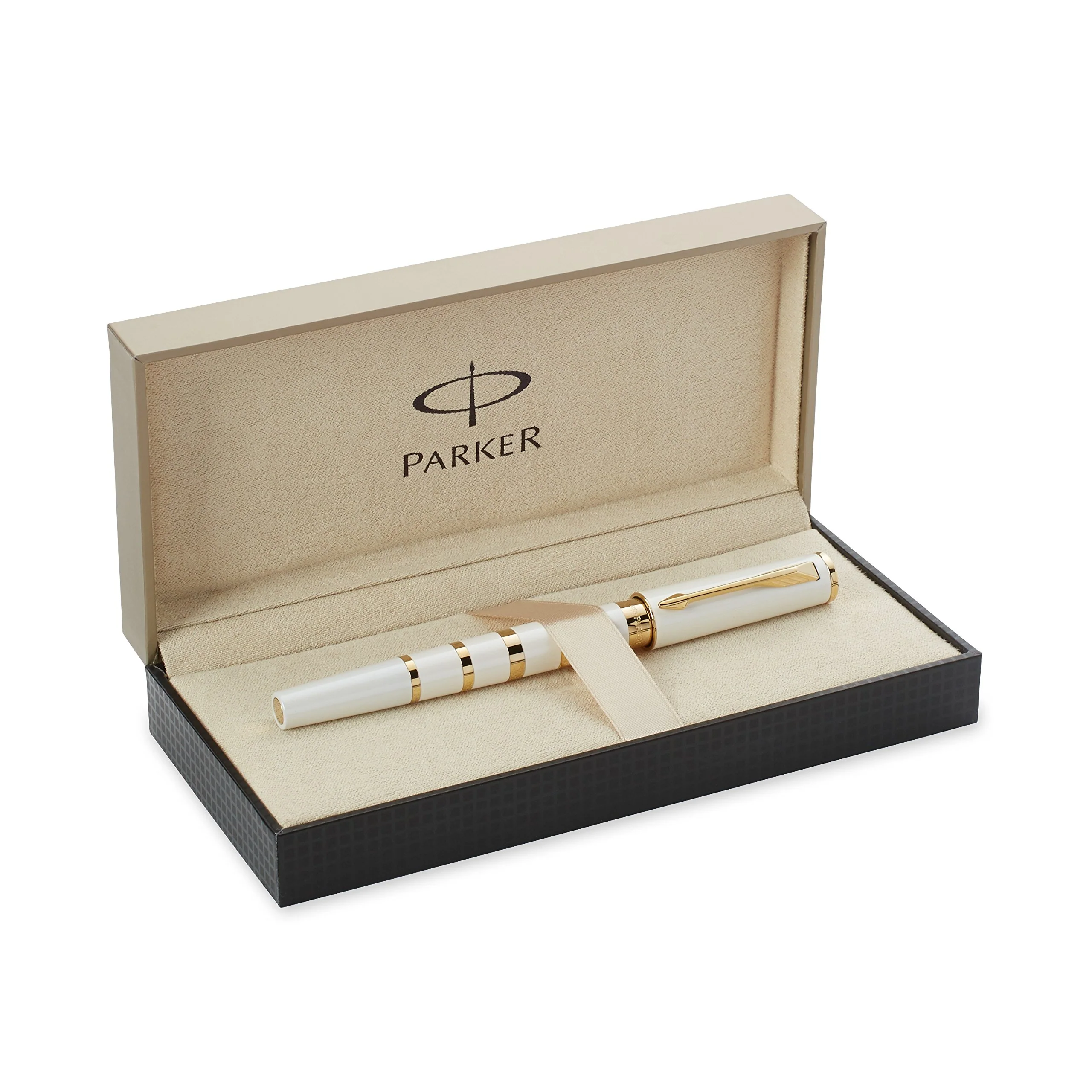 Parker Ingenuity Small Pearl & Metal Gold Trim 5th Technology Pen - Image 8