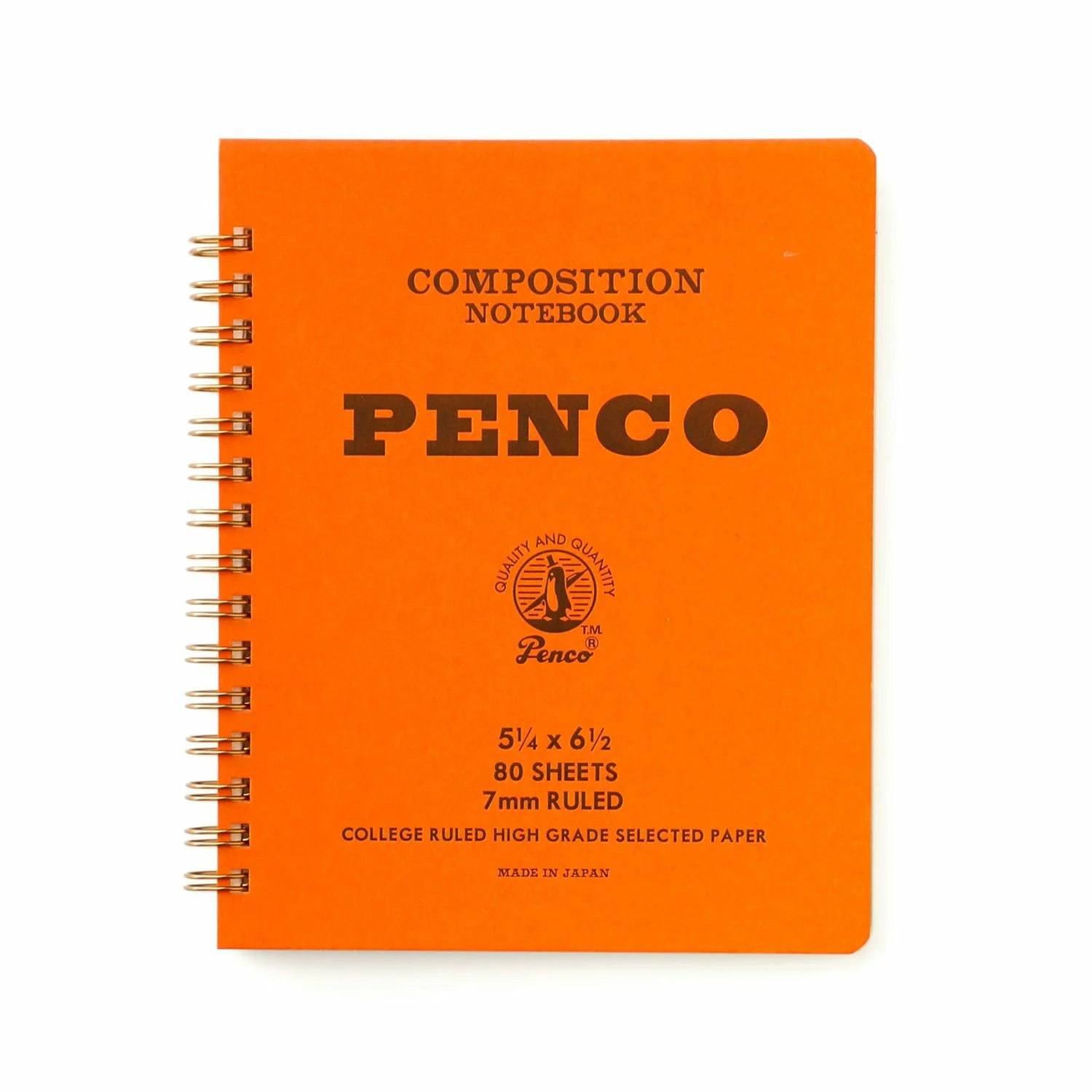 Penco Coil Notebook Medium - Orange