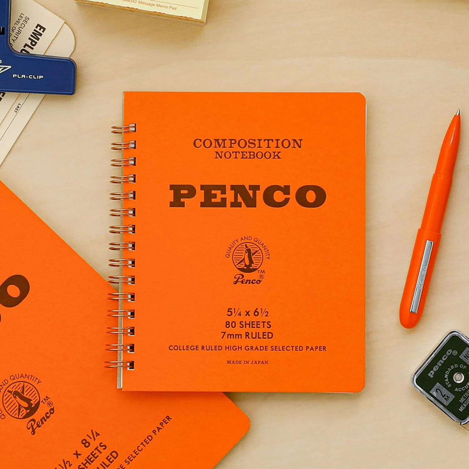 Penco Coil Notebook Medium - Orange - Image 2