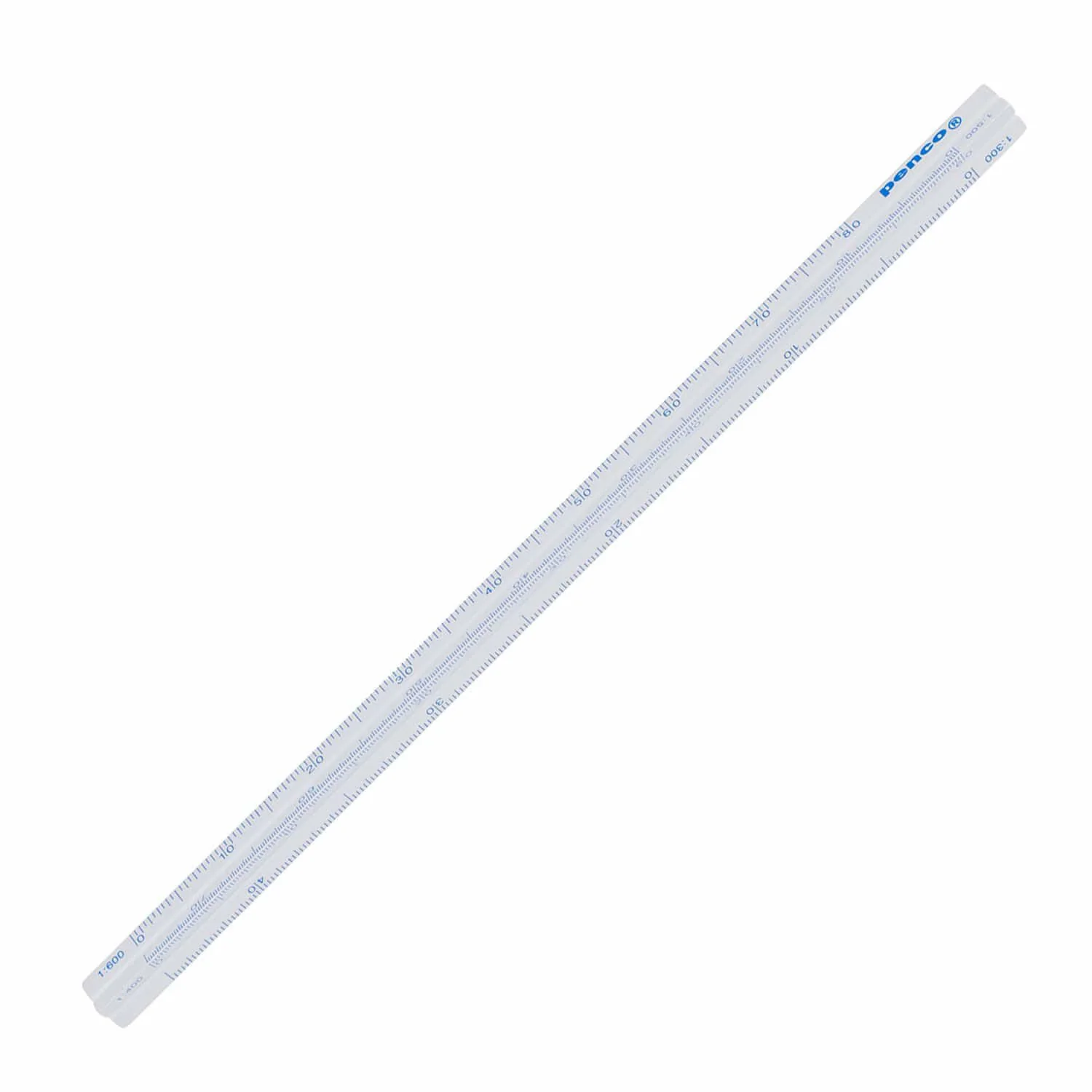Penco Drafting Scale Ruler - Silver