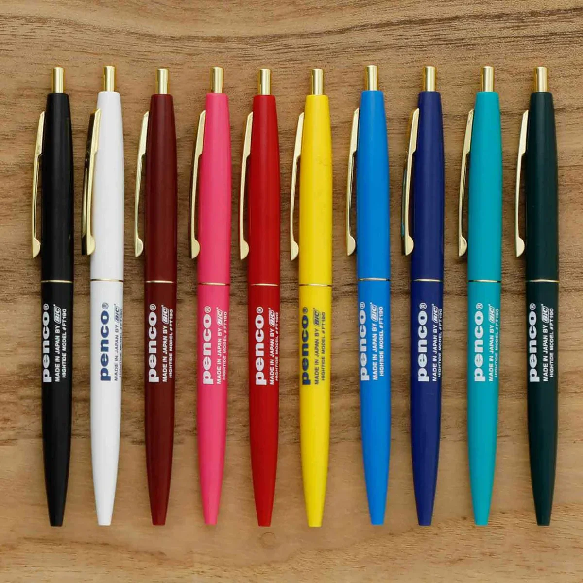 Penco Knock Ballpoint Pen - Green - Image 5