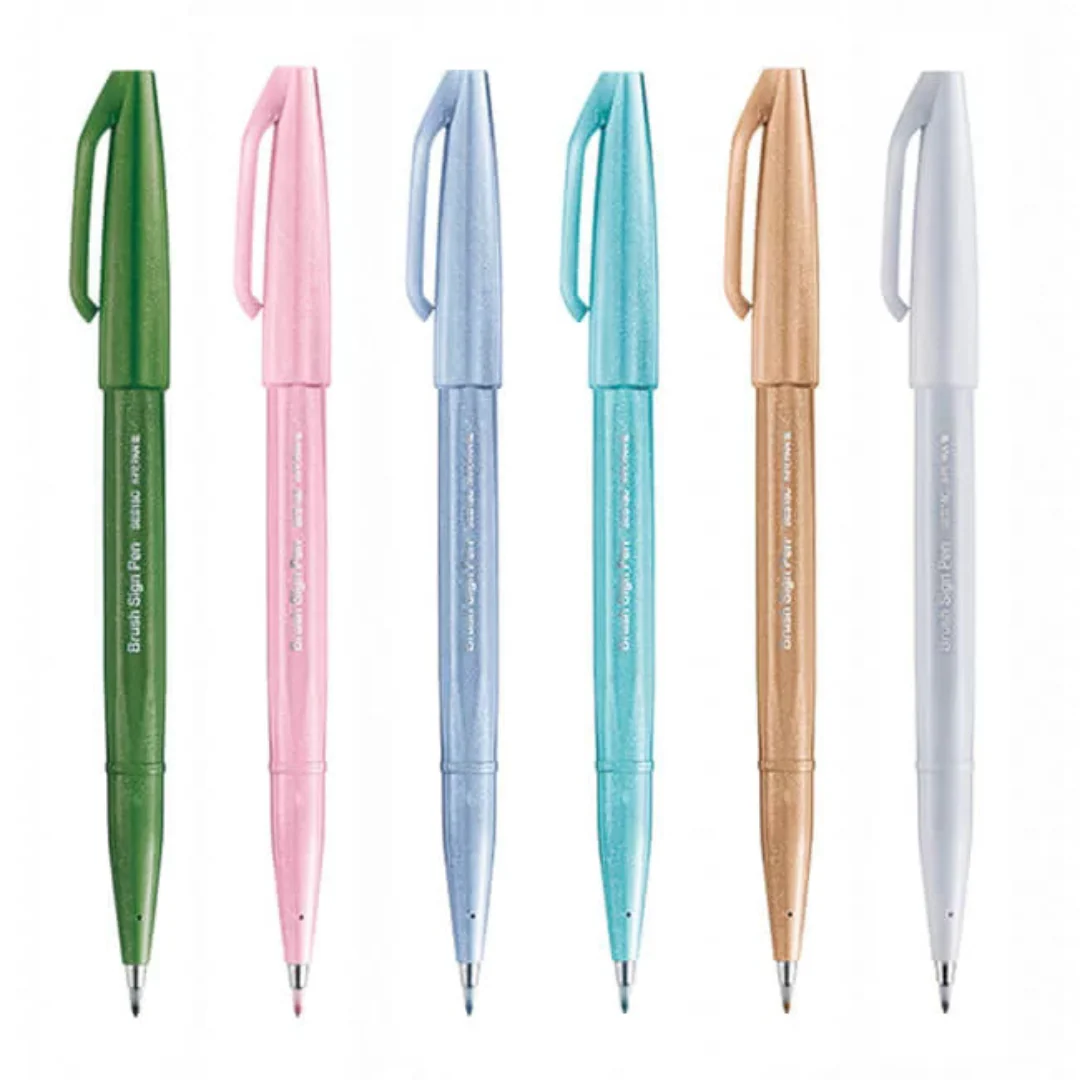Pentel Brush Sign Pen - All 36 colors - Image 6
