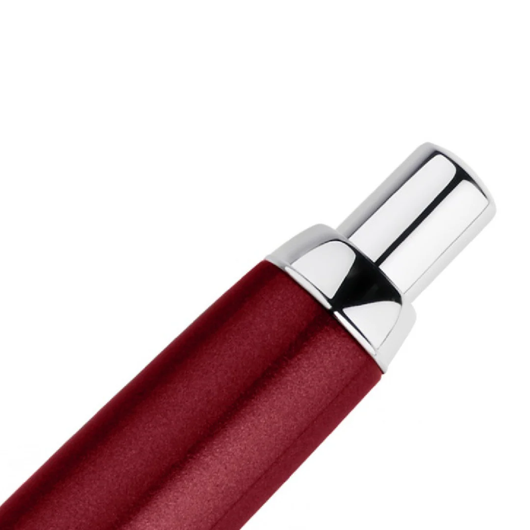 Pilot Capless Decimo Fountain Pen - Red with 18K Gold Rhodium-plated Broad Nib - Image 7