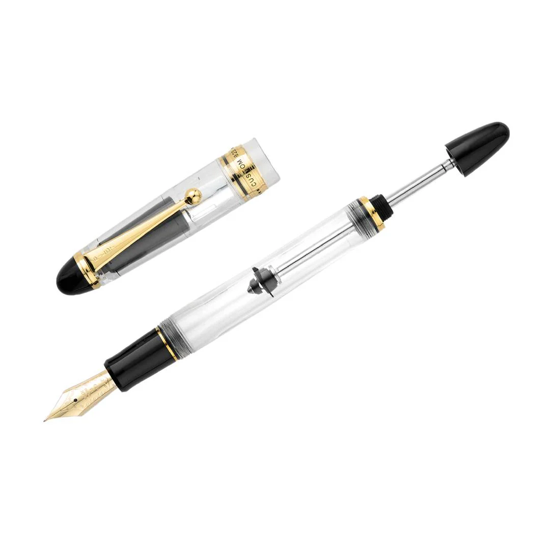 Pilot Fountain Pen "CUSTOM 823" Set - Clear - Image 3