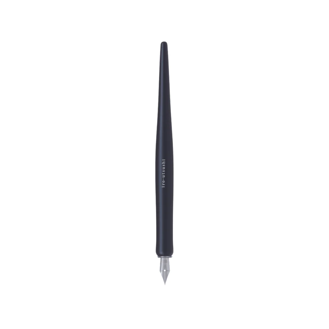 Pilot Iro-Utsushi Dip Fountain Pen - BK Wood - Image 2
