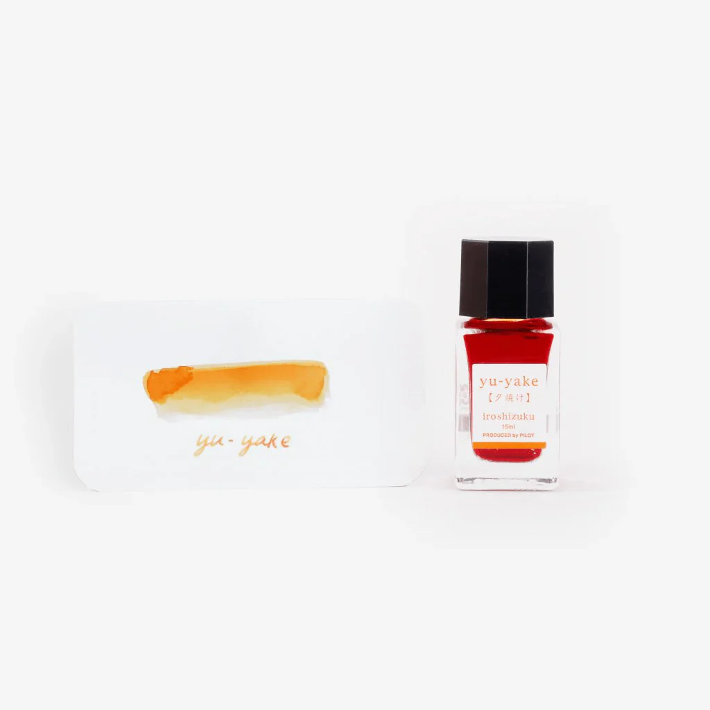 Pilot Iroshizuku 15ml Ink Bottle - Yu-yake (Sunset) - Image 3