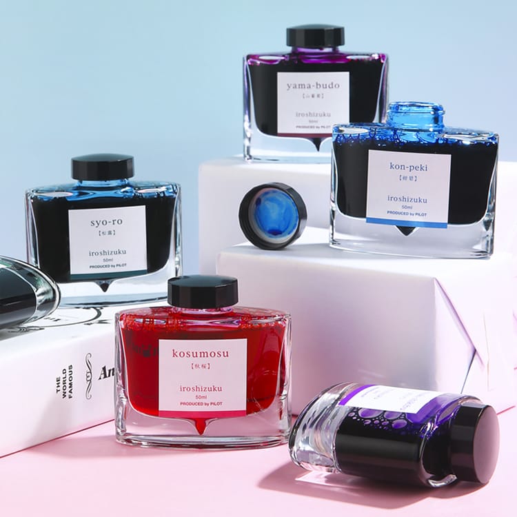 Pilot Iroshizuku 50ml Ink Bottle Fountain Pen Ink - Sui-gyoku (Emerald Green) - Image 3