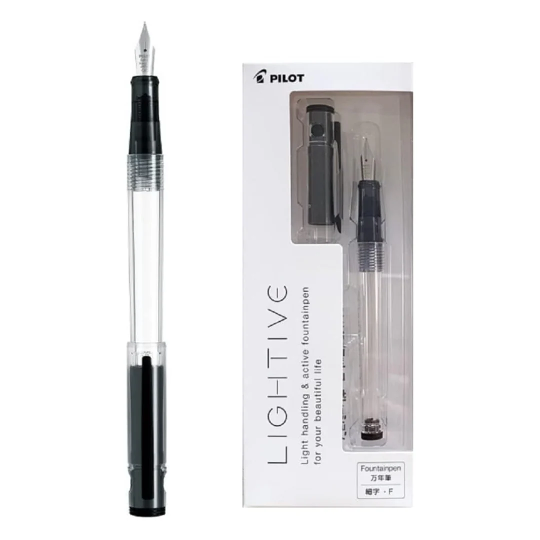 Pilot LIGHTIVE Fountain Pen - Non-Color (Clear) - Image 4