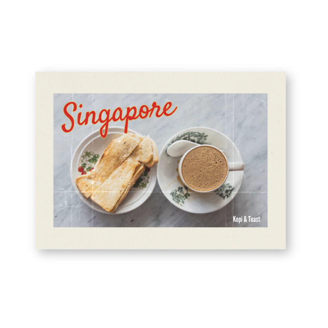 Postcard - Vintage Kopi Toast