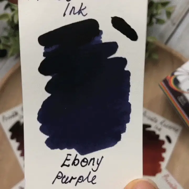 Private Reserve 60ml Ink Bottle Ebony Purple - Image 3