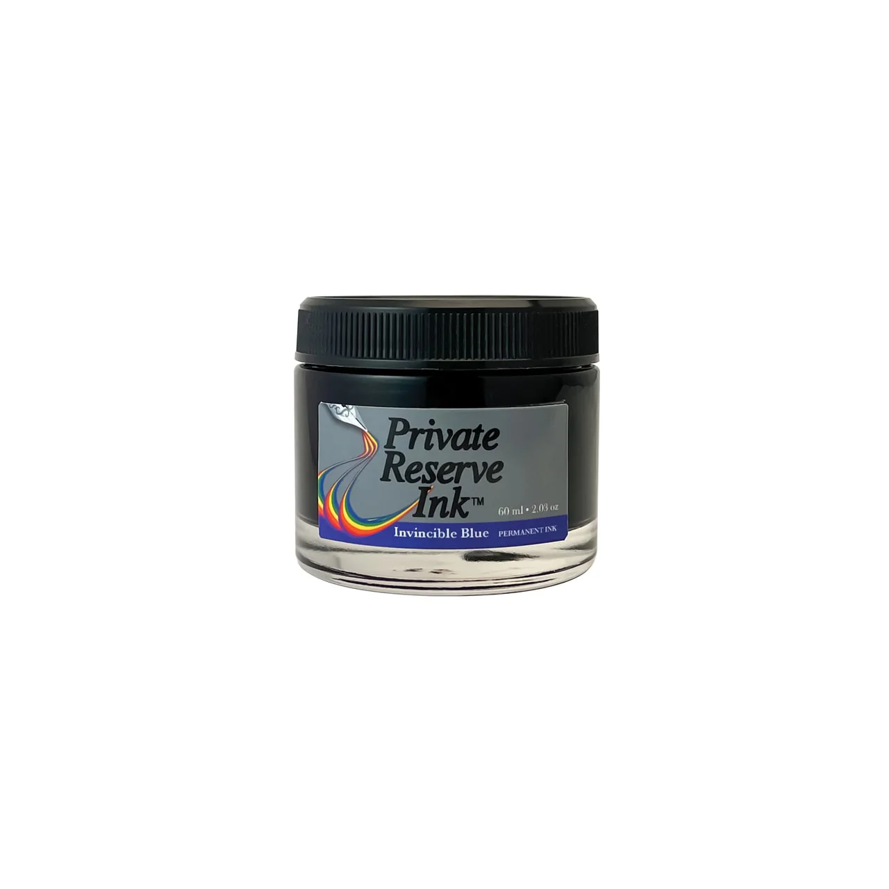 Private Reserve 60ml Ink Bottle Invincible Blue - Image 2
