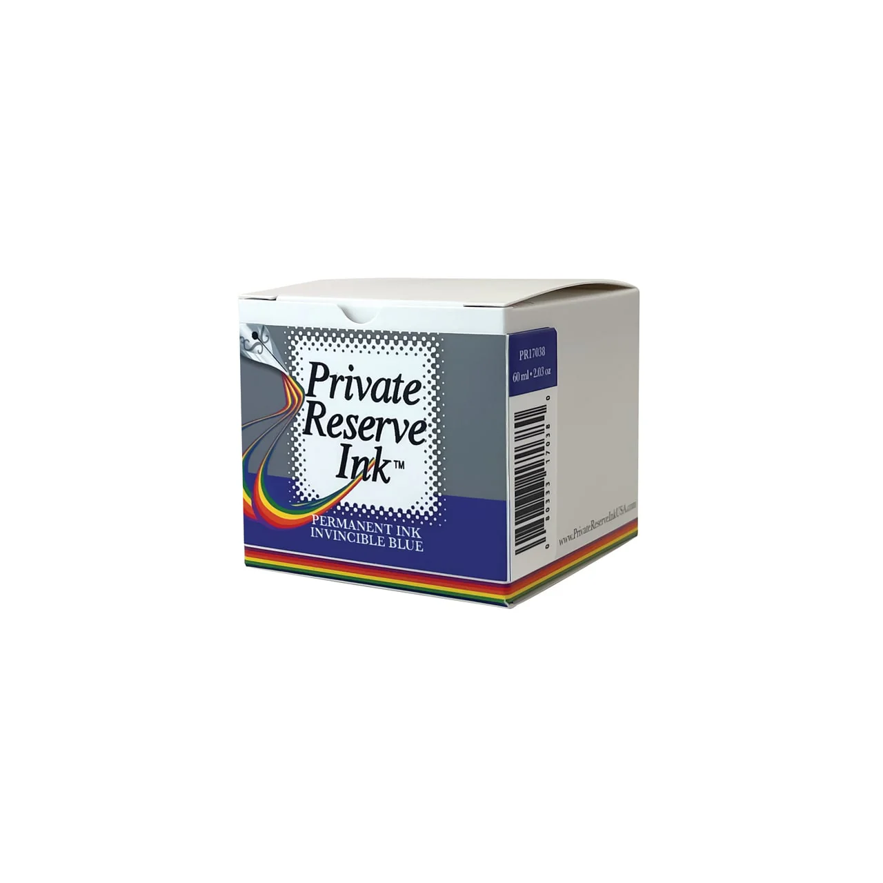 Private Reserve 60ml Ink Bottle Invincible Blue - Image 3