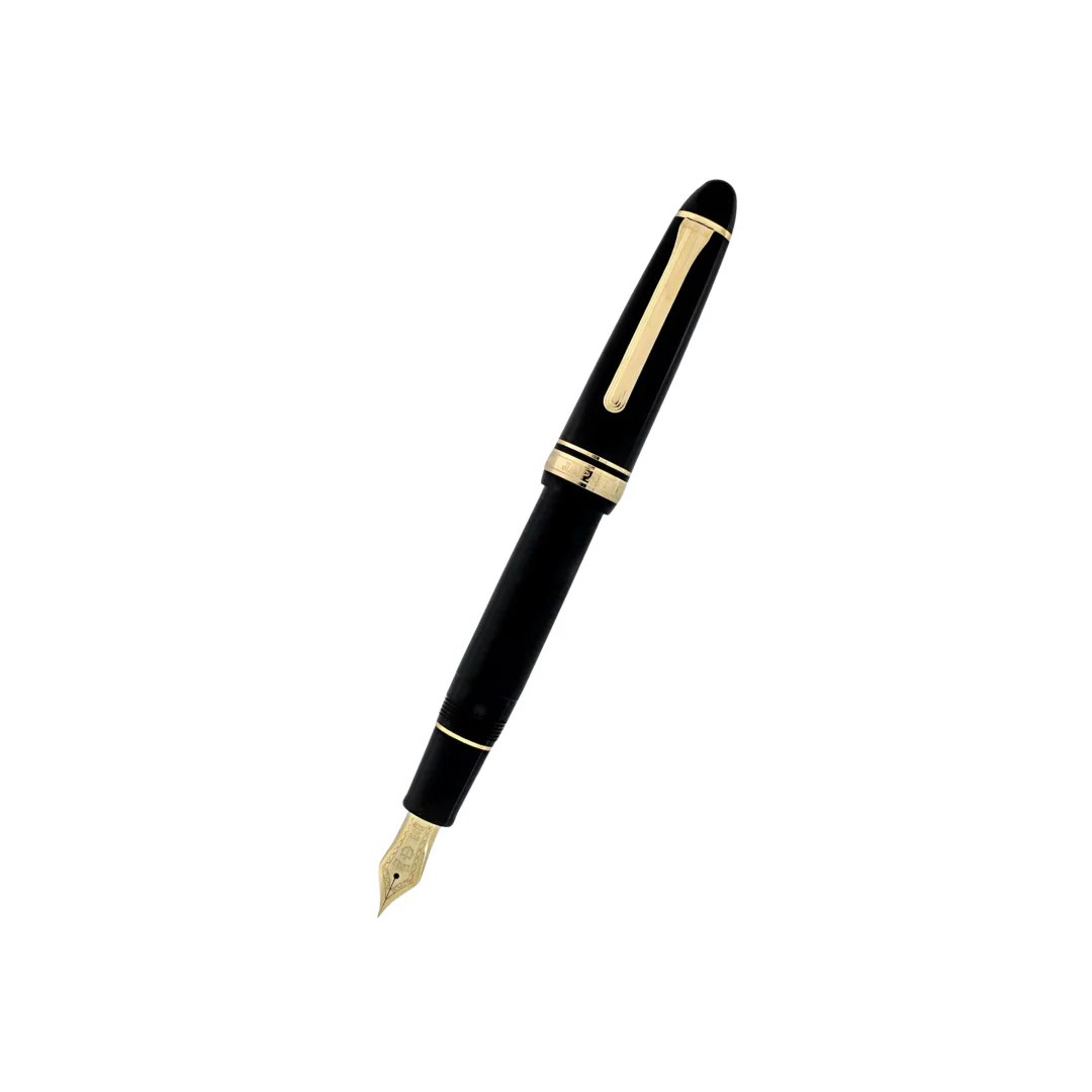 Sailor 1911L 21k Nib Fountain Pen - Lefty Black with Gold Accent [Pre-Order]