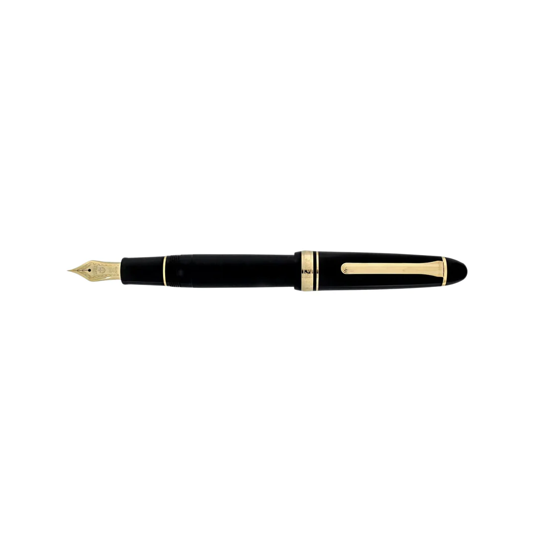 Sailor 1911L 21k Nib Fountain Pen - Lefty Black with Gold Accent [Pre-Order] - Image 4