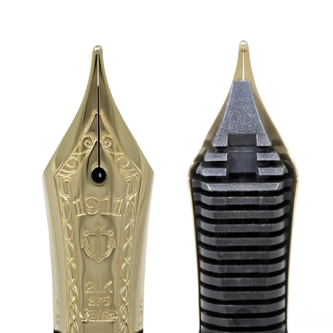 Sailor 1911L 21k Nib Fountain Pen - Lefty Black with Gold Accent [Pre-Order] - Image 5