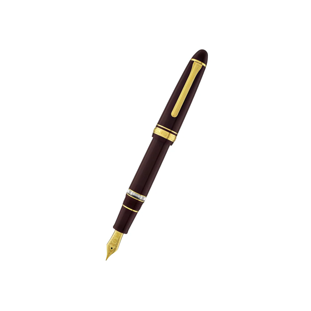 Sailor 1911L 21k Nib Fountain Pen - Realo Maroon with Gold Accent [Pre-Order]