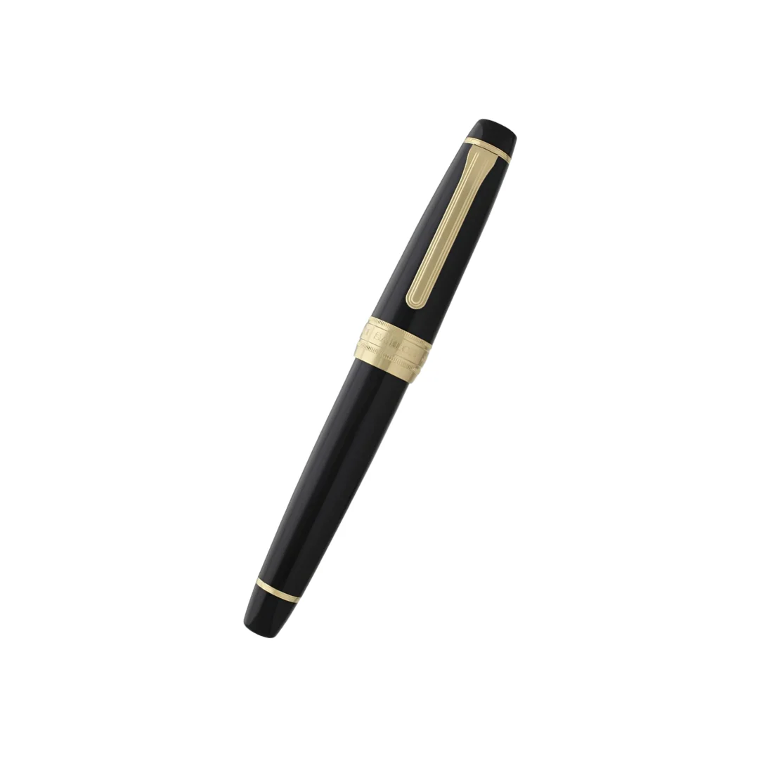 Sailor King of Pens Professional Gear 21k Nib Fountain Pen - Black with Gold Accent [Pre-Order] - Image 2