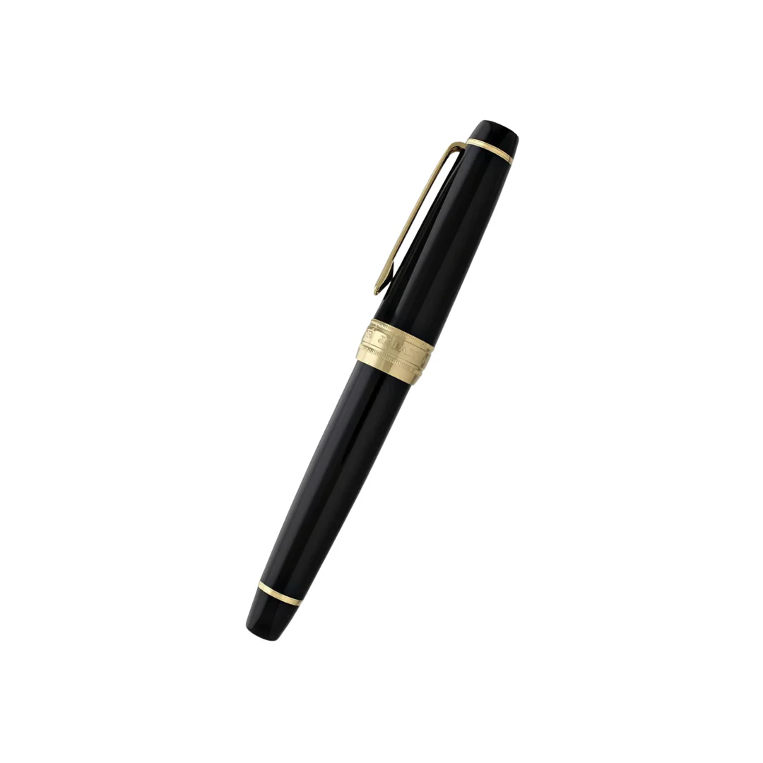 Sailor King of Pens Professional Gear 21k Nib Fountain Pen - Black with Gold Accent [Pre-Order] - Image 3