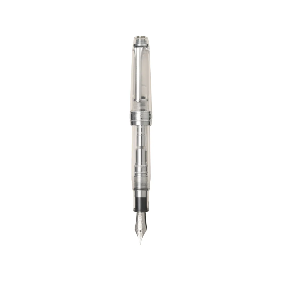 Sailor King of Pens Professional Gear 21k Nib Fountain Pen - Demonstrator with Rhodium Accent [Pre-Order] - Image 2