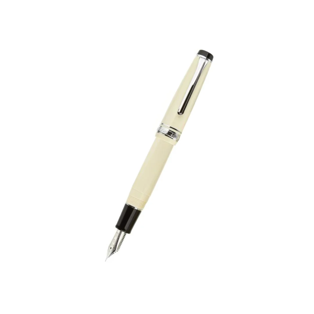Sailor Professional Gear 21k Nib Fountain Pen - Ivory with Rhodium Accent [Pre-Order]