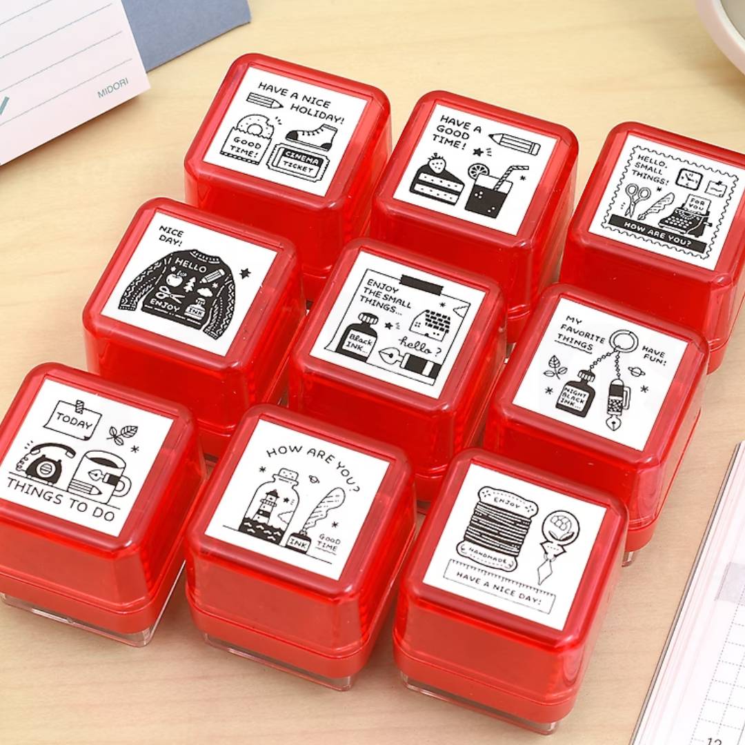 Sanby x Eric Small Things Pre-Inked Stamp - Keyring - Image 9